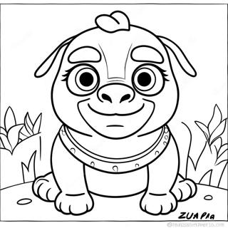 Zuma Z Druziami Rozmalovka 103174-41269