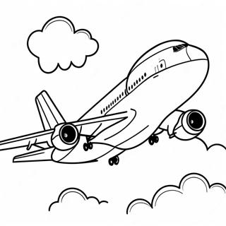Rozmalovka Litaka A380 Z Khmarami 105565 43140