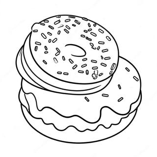 Rozmalovka Smachnogo Ponchika Dunkin Donuts 105743-43273