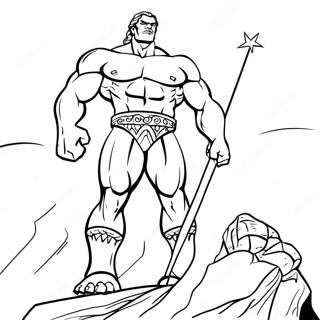 Gigant Goliaf Shcho Navisaie Nad Davidom Rozmalovka 106670 43994