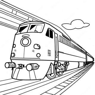 Rozmalovka Vintazhnogo Poyizda Amtrak Розмальовки