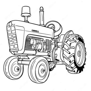 Rozmalovka Vintazhnogo Traktora Case 107052-44289