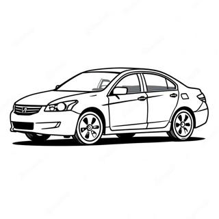 Rozmalovka Simeinogo Sedana Honda Accord 107898-44957