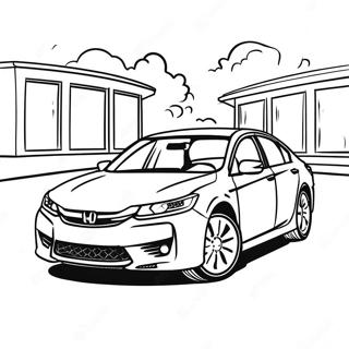 Rozmalovka Simeinogo Sedana Honda Accord 107898-44958