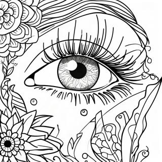 Realistichnii Portret Oka Dlia Rozmalovki 108050-45078