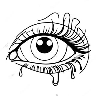 Realistichnii Portret Oka Dlia Rozmalovki 108050-45080