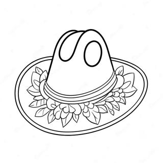 Rozmalovka Milikh Kovboiskikh Kapeliukhiv Z Kvitami 109058-45926