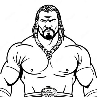 Розмальовка Wwe Розмальовки