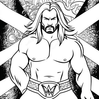 Розмальовка Wwe Розмальовки