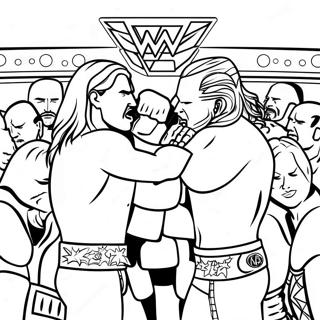 Розмальовка Чемпіонського Матчу Wwe Розмальовки