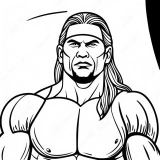 Розмальовка Входу Суперзірки Wwe Розмальовки