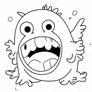 Smishnii Monstr Z Velikim Rotom Rozmalovka 111217-47621