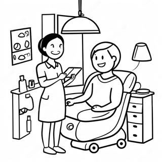 Rozmalovka Miloyi Flebotomistki Z Patsiientom 113038-49162