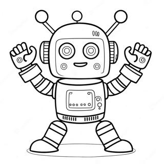 Smishnii Robot Shcho Tantsiuie Rozmalovka 11429-1453