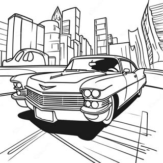 Sportivnii Kadilak Kupe Storinka Dlia Rozmalovki 116724-52197