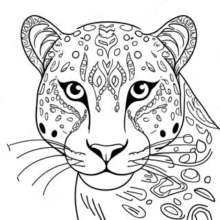 Gratsioznii Leopard Rozmalovka 117393-52709