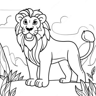 Lev U Dikii Prirodi Rozmalovka 118245 53364