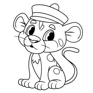 Mila Rozheva Pantera V Kapeliusi Rozmalovka 118269 53375