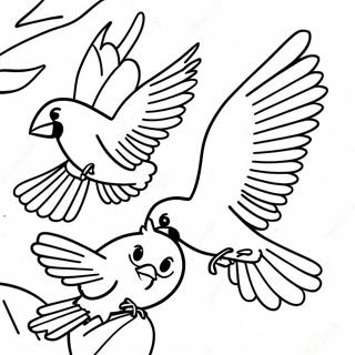 Rozmalovka Iaskravikh Kardinaliv U Poloti 118371 53454