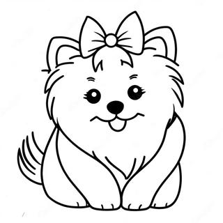 Charivnii Pomeranets Z Bantom Rozmalovka 118577-53739