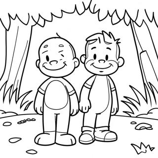 Rozmalovka Kalvina I Gobbsa V Dzhungliakh 121042 55849