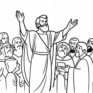 Rozmalovka Apostola Pavla Shcho Propoviduie 121091 55880