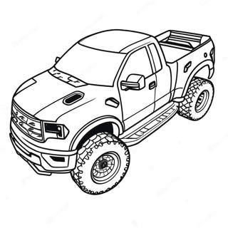 Rozmalovka Gonki Ford Raptor 121940-56531