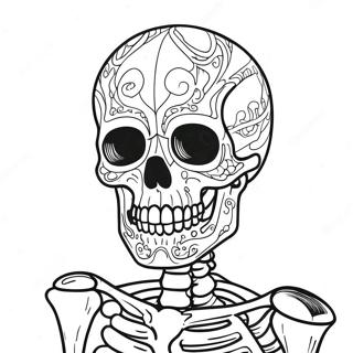 Detalnii Liudskii Skelet Rozmalovka 123483-57782