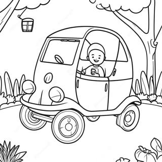 Rozmalovka Garten Of Banban 4 Buggy Huggy 124792-58882