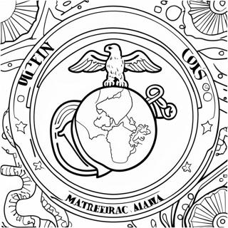 Emblema Morskoyi Pikhoti Rozmalovka 125207-59211