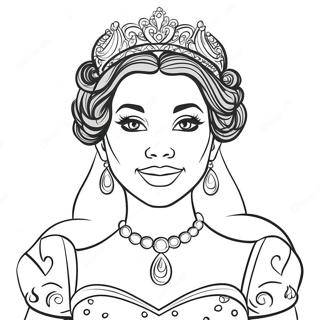 Elegantna Chorna Printsesa Rozmalovka 125283-59266