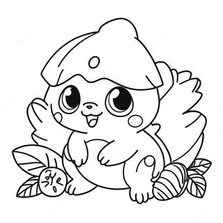 Milii Pokemon Z Indichkoiu Na Den Podiaki Rozmalovka 125591-59507