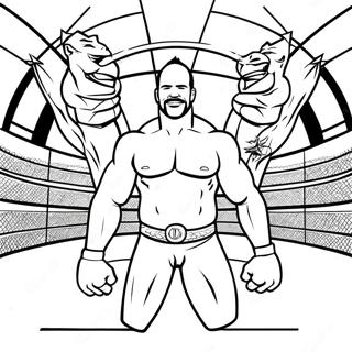 Match Za Chempionstvo Wwe Dlia Rozmalovki 126005-59830
