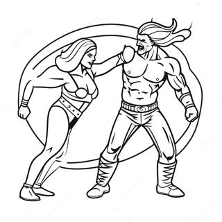 Ikonichni Rukhi Wwe Dlia Rozmalovki 126006-59834