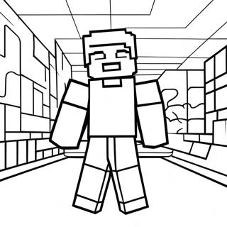 Rozmalovka Stiva Z Minecraft 126236-60004
