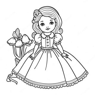 Prividna Vintazhna Lialka Rozmalovka 127938-61455