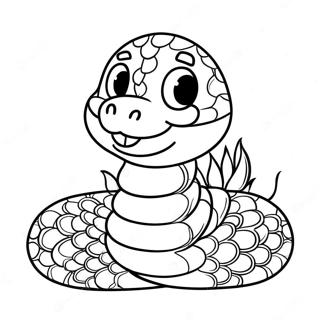 Mila Malenka Zmiia Z Usmishkoiu Rozmalovka 12943-2837