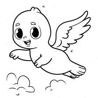 Rozmalovka Kaspera Shcho Litaie V Nebi 129867-62957