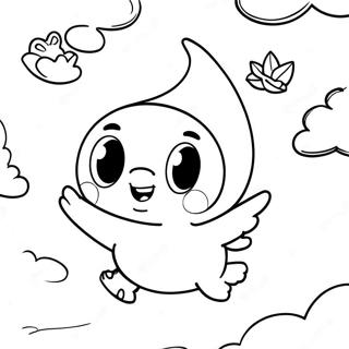 Rozmalovka Kaspera Shcho Litaie V Nebi 129867-62958