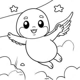 Rozmalovka Kaspera Shcho Litaie V Nebi 129867-62959