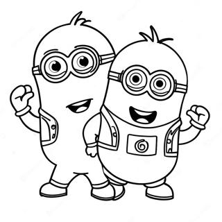 Rozmalovka Kolorovikh Minioniv V Diyi 130176 63205