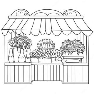 Rozmalovka Charivnogo Kvitkovogo Magazinu 130253-63261