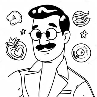 Prigodnitska Rozmalovka Amerikanskogo Tata 131489-64222