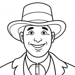 Shchaslivii Piligrim Z Kapeliukhom Rozmalovka 132848-65270