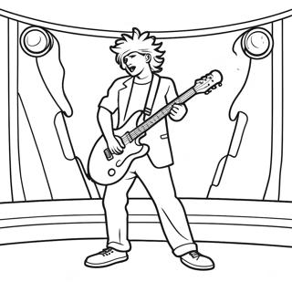 Rozmalovka Elektrichnoyi Rok Zirki Na Stseni 133905-66088