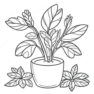 Iaskrava Rozmalovka Miatnogo Roslini 134496-66560