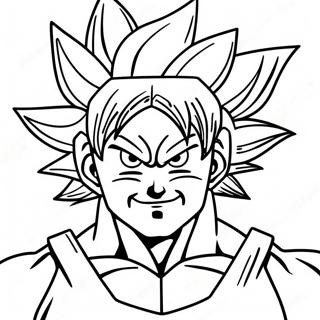 Rozmalovka Goku Super Saiian 4 V Boiu 135394-67258