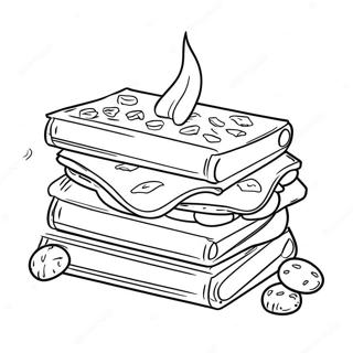 Smores Z Marshmellou Rozmalovka 135753-67537