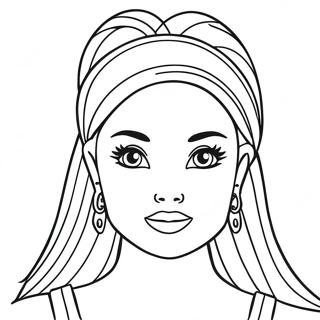 Rozmalovka Modnoyi Lialki Barbi 137747 69236