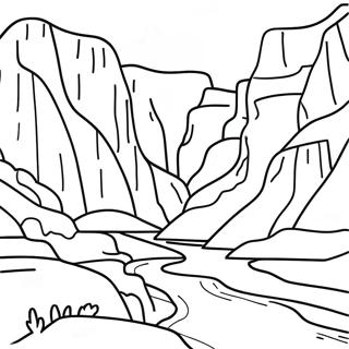 Stsena Richki U Velikomu Kanioni Rozmalovka 138773 70042